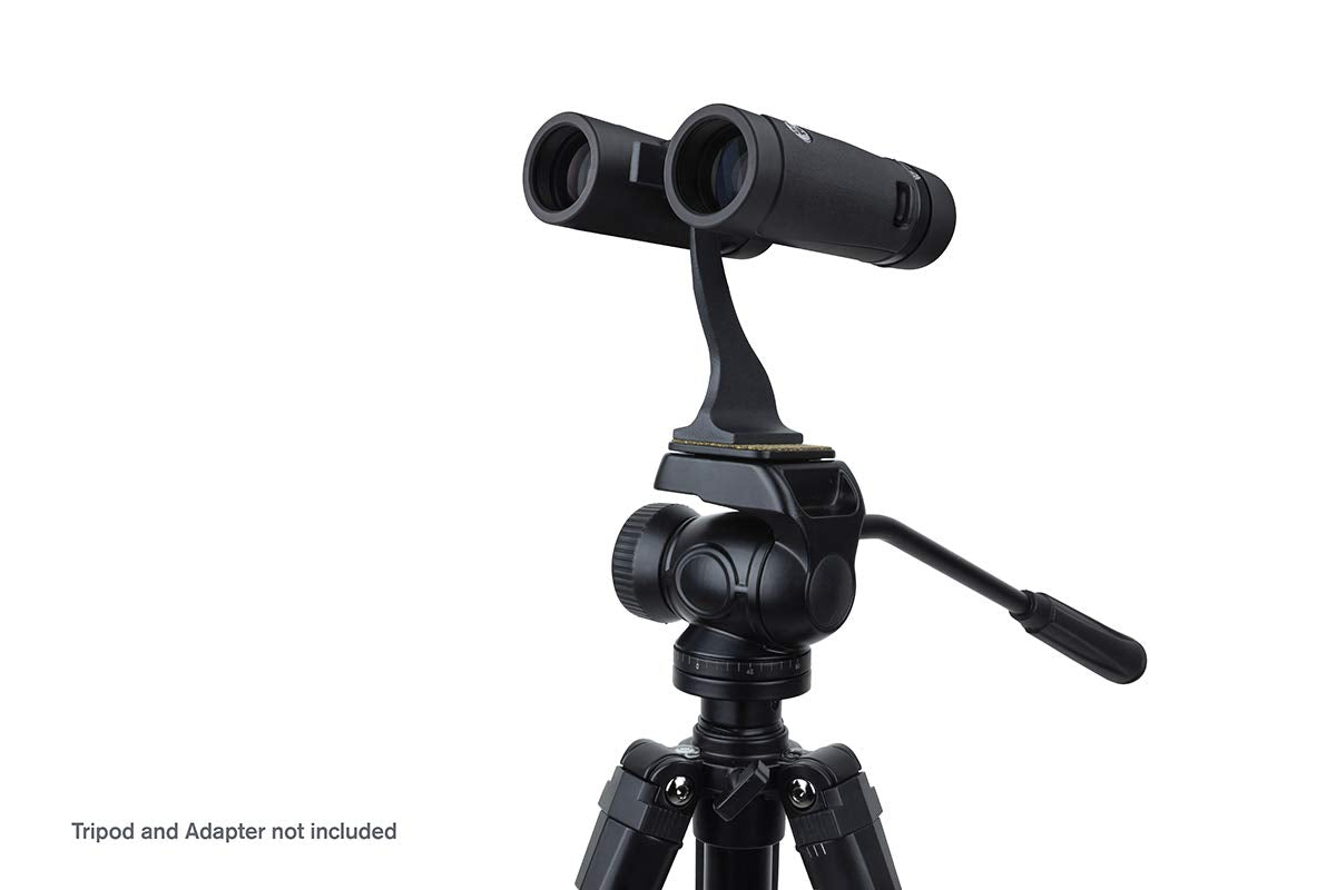 Celestron 71401 TrailSeeker ED: prismáticos con prisma de techo 8 x 32, lente de banda ancha con revestimiento múltiple completo, prisma BaK-4, negro