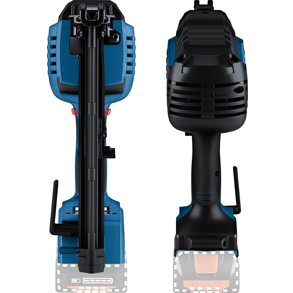 Bosch Professional 18V System clavadora madera batería GNH 18V-64-2 M (modo disparo impacto simple, apto para clavos: 32-64 mm, 1,6 mm y ángulo de clavado de 20°, sin baterías en L-BOXX)