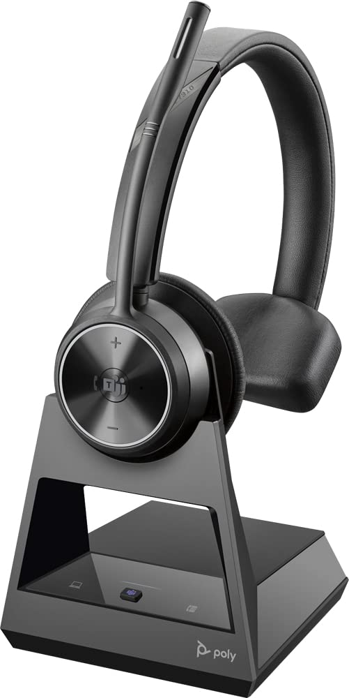 POLY Savi 7310-M Ultra Sistema Seguro de Auriculares inalámbricos DECT™ - Versión certificada para Microsoft Teams