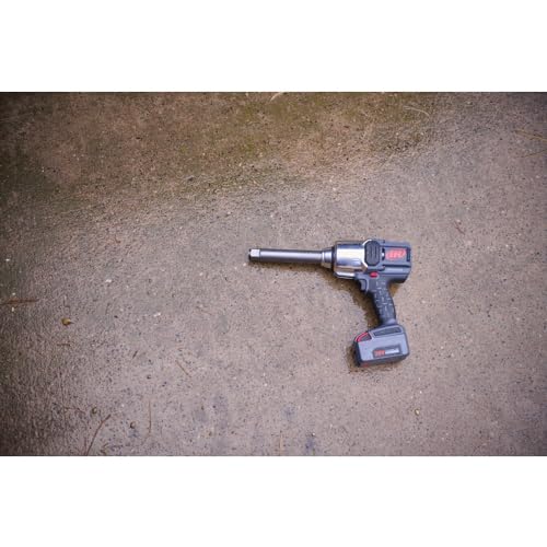 Ingersoll-Rand W8591-K2-EU Llave de Impacto Inalámbrica de 1" y 20V, Kit con 2 Baterías, 2710 Nm, Enclavija de 6" y Anillo de Fricción con Orificio Pasante