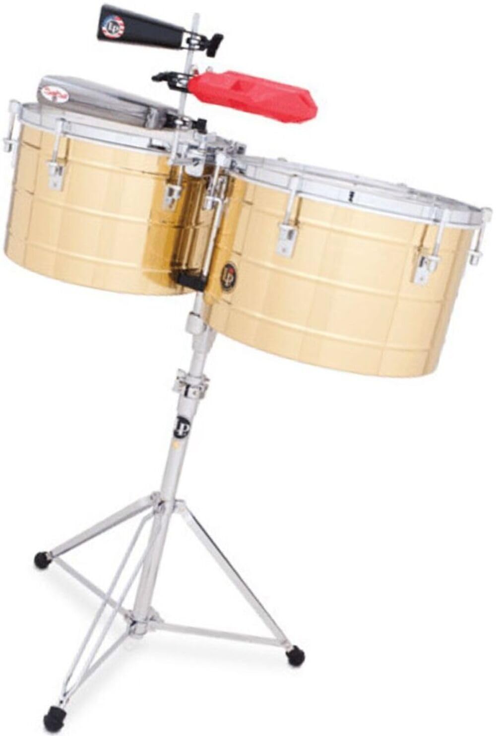 LP Latin Percussion Timbales Tito Puente Thunder Timbs Latón LP258-B