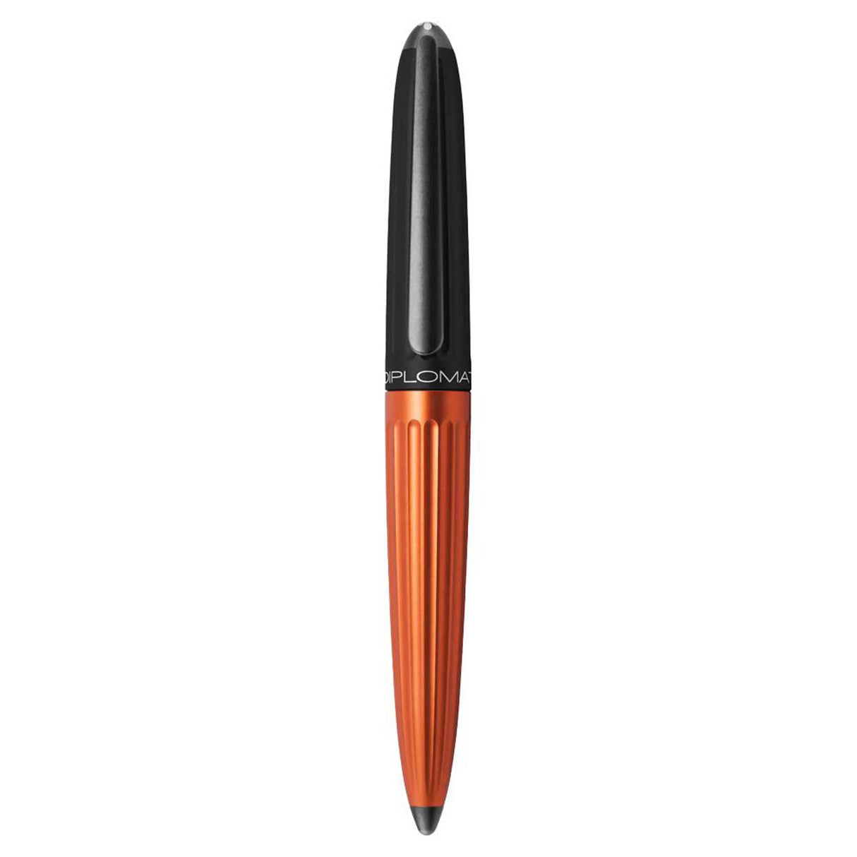 DIPLOMAT Pluma estilográfica Aero Orange Negro - F/con caja de regalo/pluma estilográfica, 1 unidad (1 unidad)