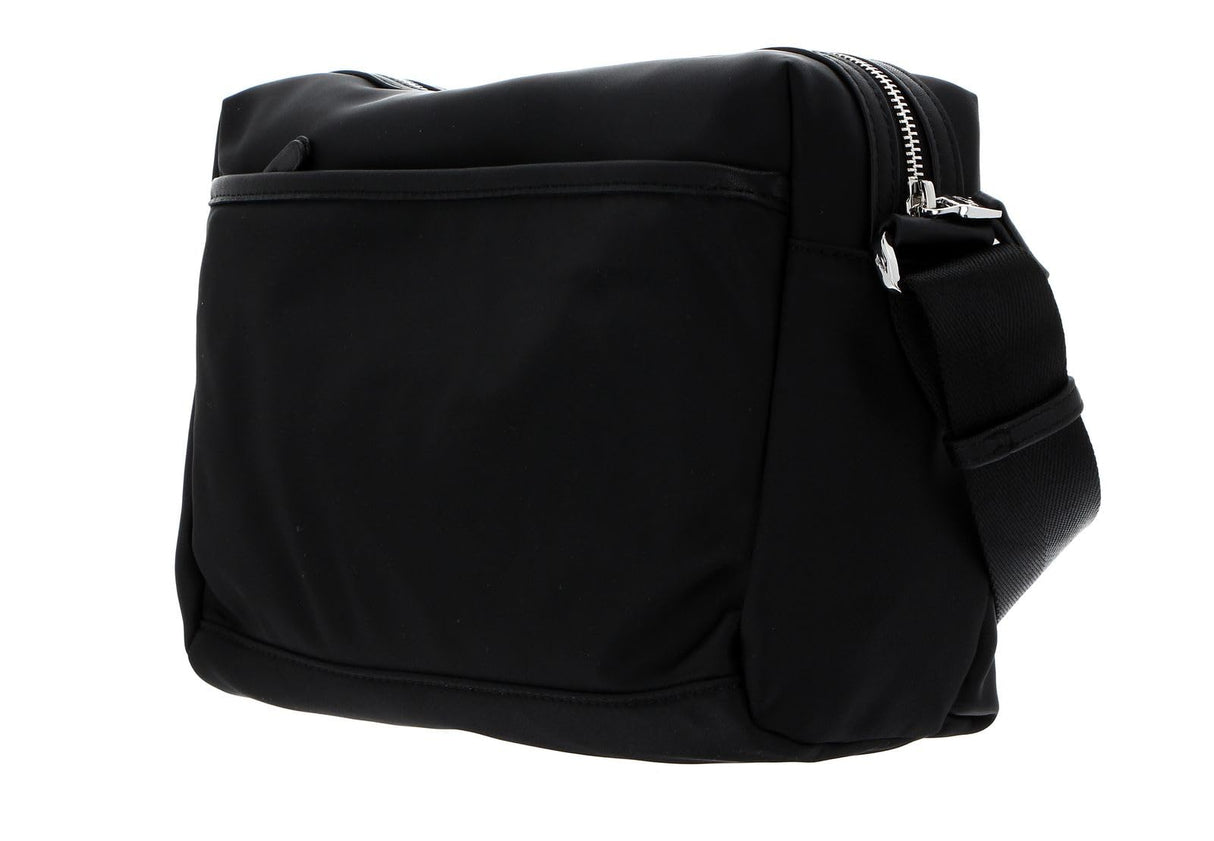 Mandarina Duck Hunter P10VCT19, Bolso Bandolera para Mujer, Black, 28x23x14 (L x H x W)