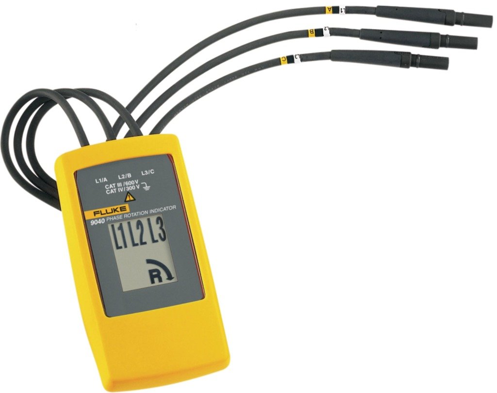 Fluke 9040 Comprobador Rotación Fase