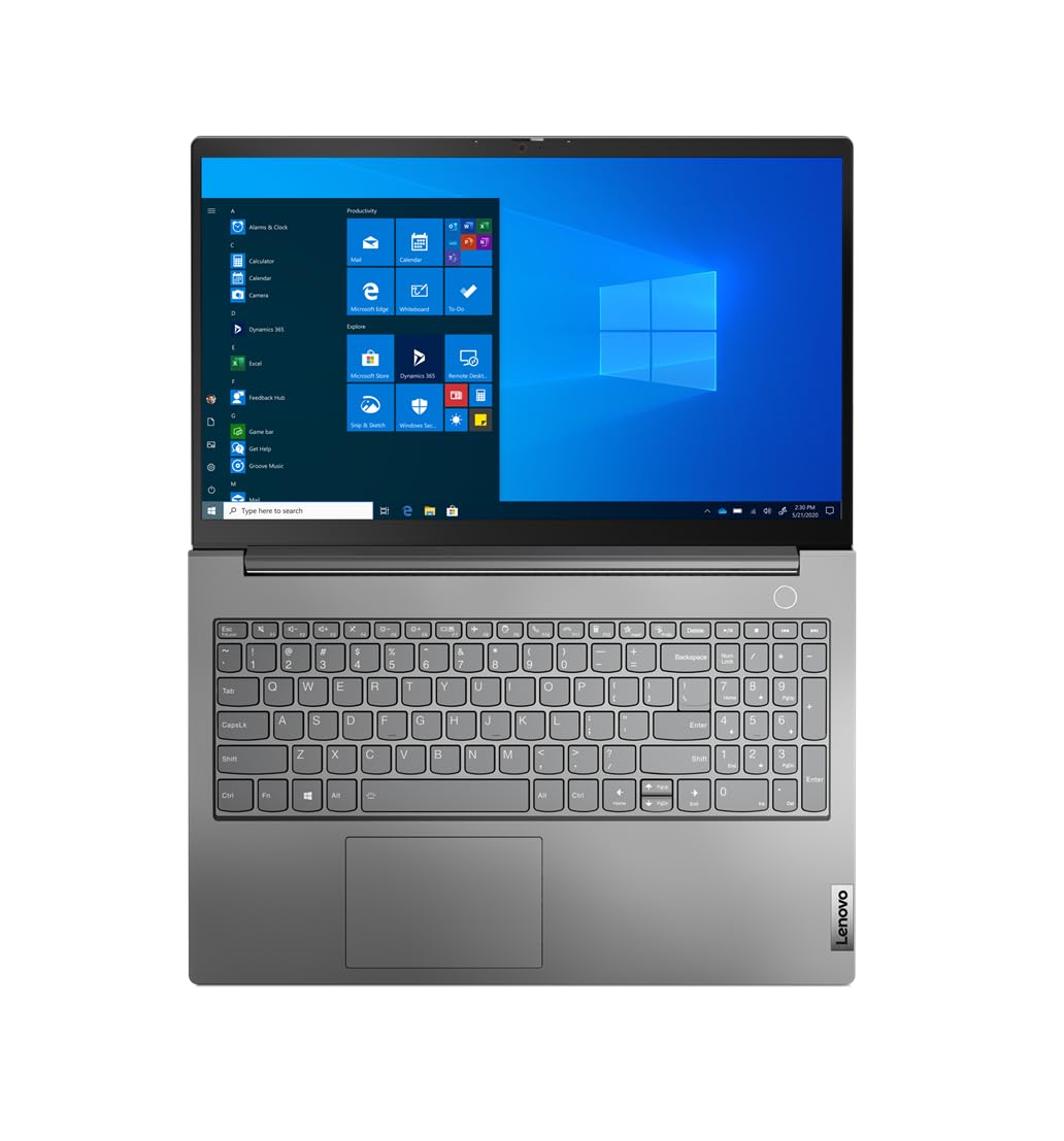 Lenovo ThinkBook 15 G2 ITL - Ordenador Portátil 15.6" FHD, (Intel Corei5-1135G7 , 8GB RAM, 256 SSD, Integrated Intel Iris Xe Graphics, Windows 11 Pro 64), Mineral Grey -Teclado QWERTY Español