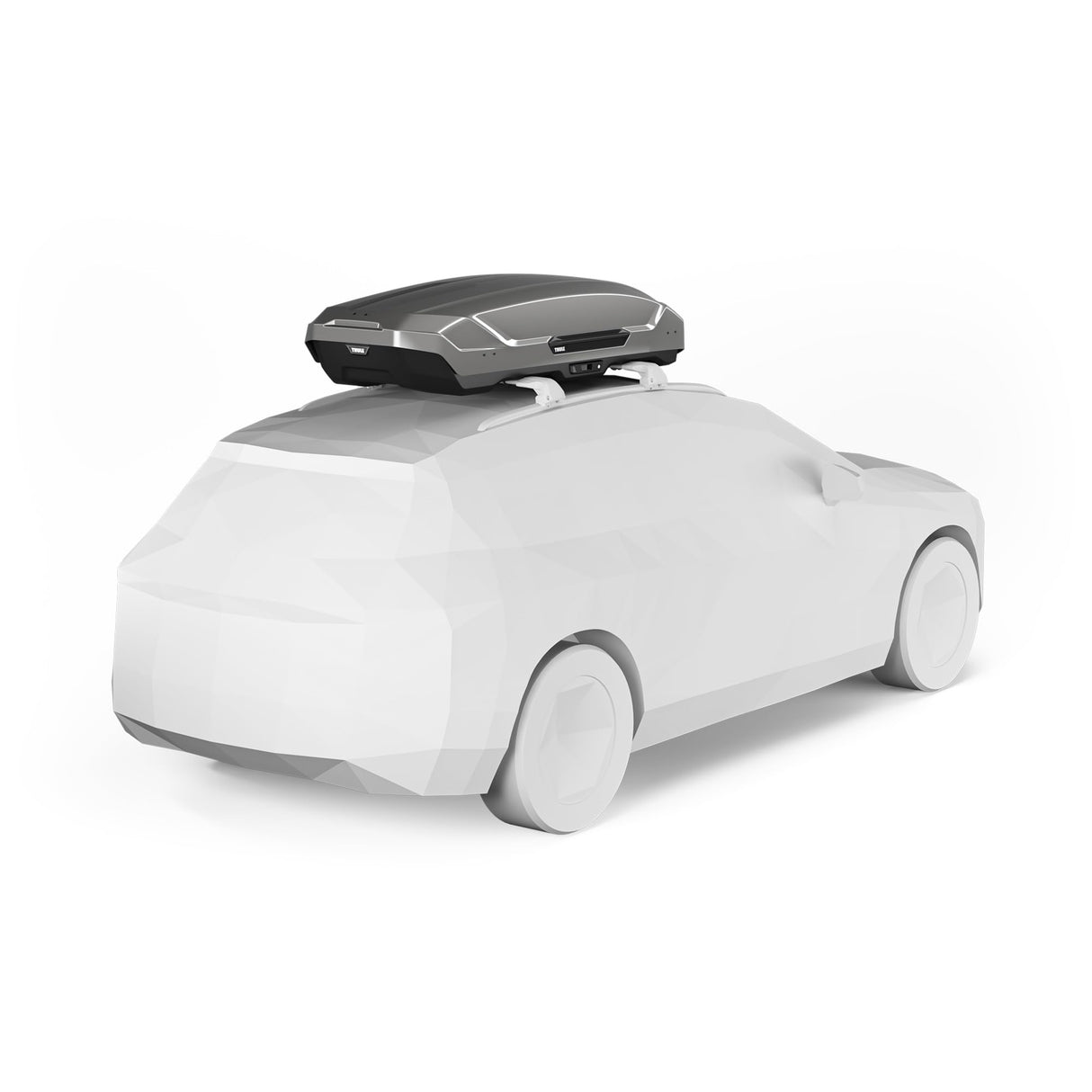 Thule Motion 3 Cofre de Techo de Titanio Brillante L