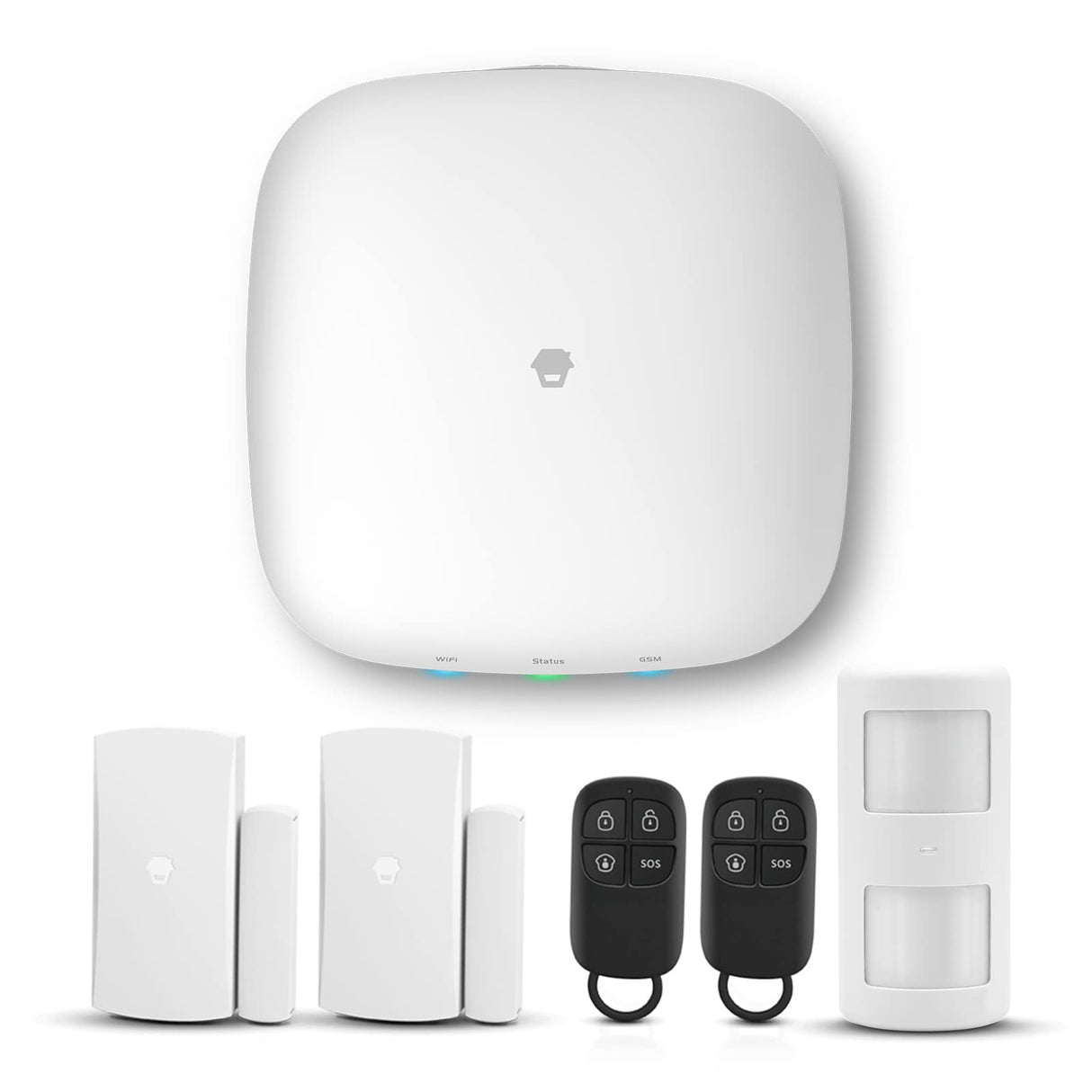 Detector de movimiento - Alarma inalámbrica para el hogar con Mermaid inteligente WiFi / 4G