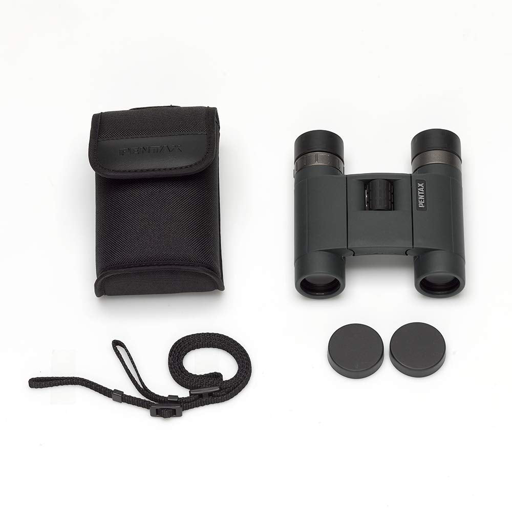 Pentax AD 8x25 WP BaK-4 Negro binocular - Binoculares (105 mm, 110 mm, 40 mm, 300 g)