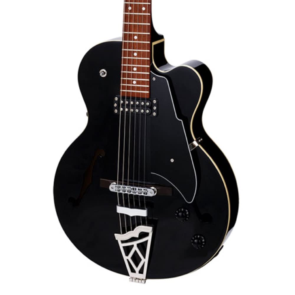 Guitarra eléctrica VOX Giulietta VGA-3D Trans Black