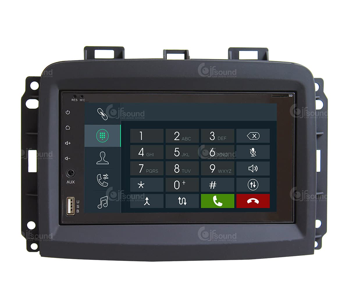 Autorradio de Ajuste Personalizado para Fiat 500L Restyling Android GPS Bluetooth WiFi Dab USB Pantalla táctil Full HD 6,2" procesador de 8 núcleos y comandos de Voz