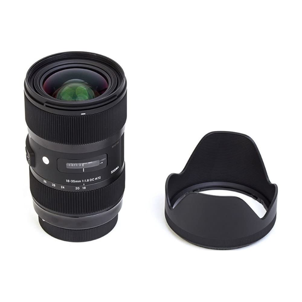 Sigma 18-35mm f/1.8 DC HSM - Objetivo para Canon (distancia focal 18-35mm, apertura f/1.8-16, diámetro: 72mm) color negro