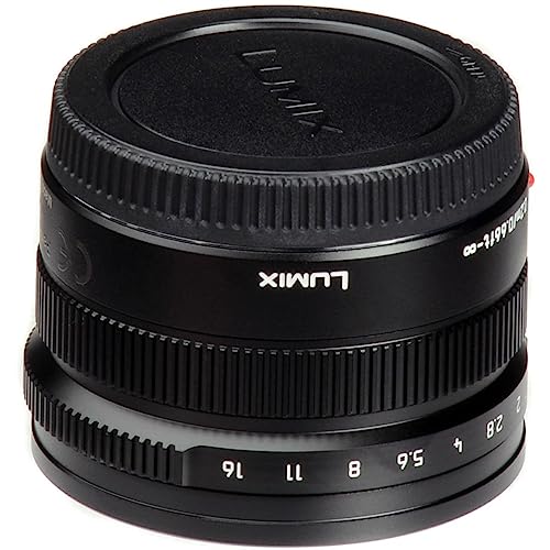 Panasonic Lumix G Objetivo Leica DG Summilux, 15 mm, f1.7 ASPH., Profesional sin Espejo Micro Cuatro Tercios, h-x015 (EE. UU.), Color Negro