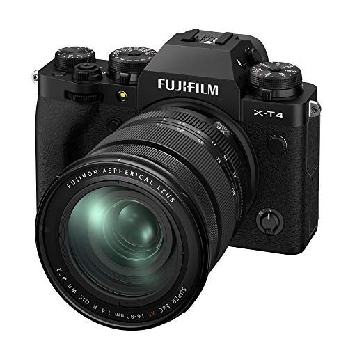 Fujifilm X-T4 16650742 - Kit de cámara con objetivo XF18-55/2.8-4, color negro