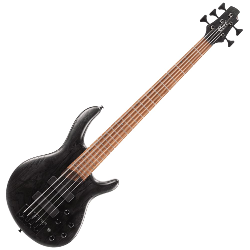 Cort B5 Element - Bajo eléctrico 5 cuerdas serie Artisan B - Negro poros abiertos