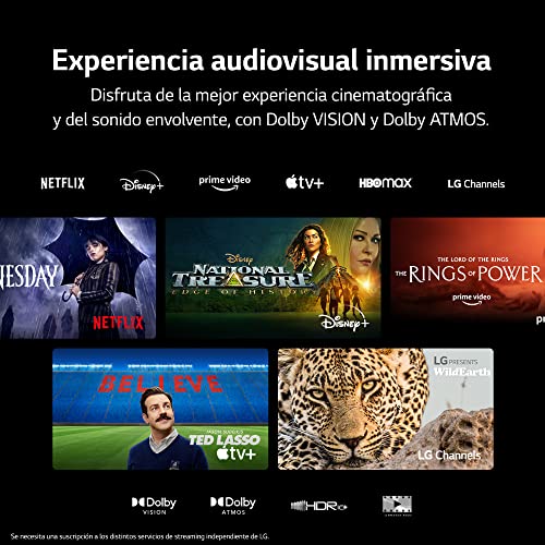 LG OLED42C35LA 42", 4K OLED EVO, Smart TV, webOS23, Procesador Máxima Potencia, Dolby Vision, Dolby Atmos, Gaming, Alexa/Google Assistant