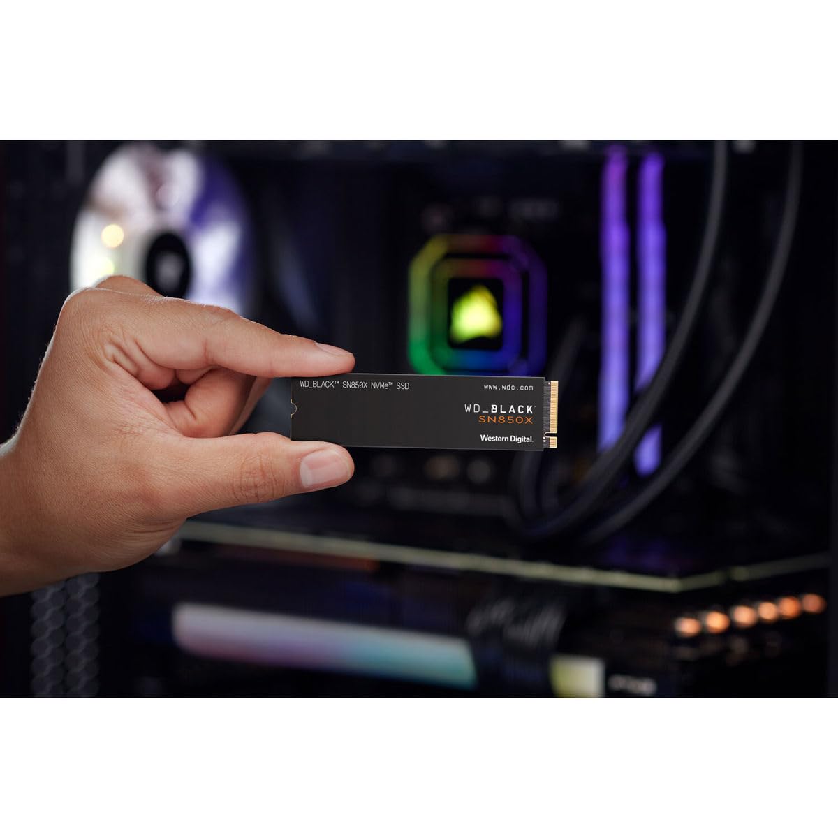 WD_Black SN850X NVME SSD sin disipador de Calor de 2 TB
