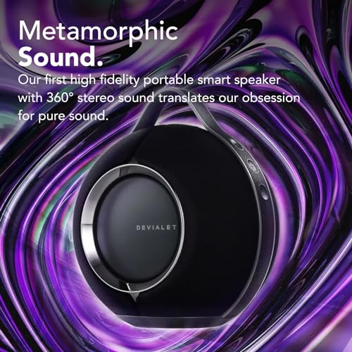 Devialet Altavoz portátil Mania Negro