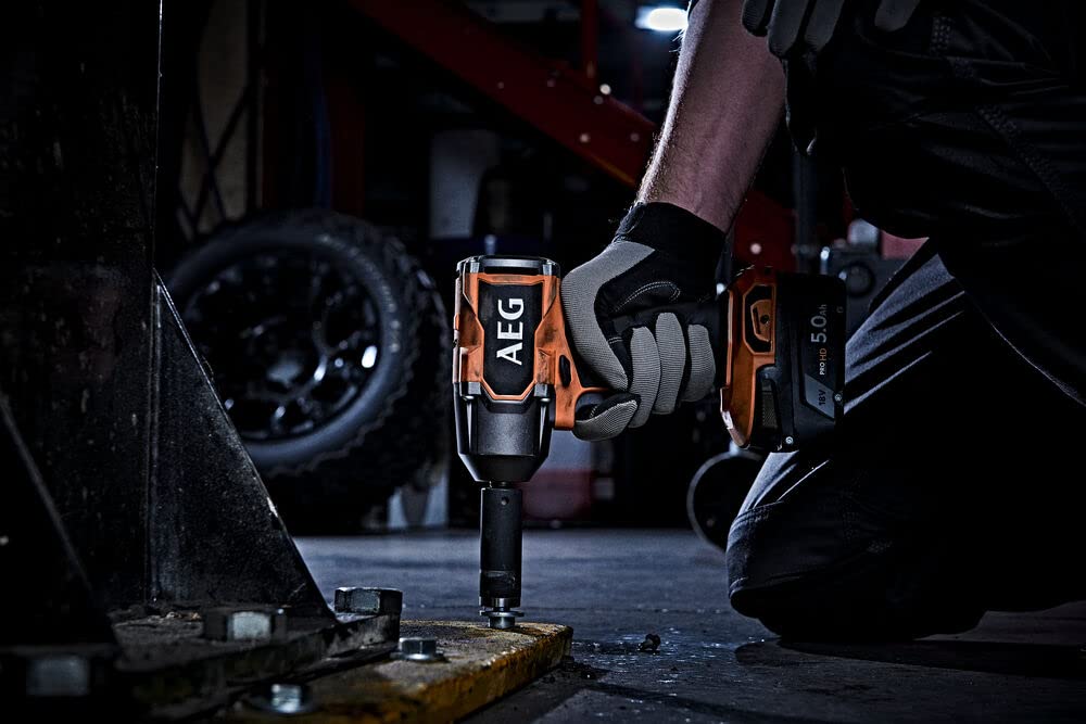 AEG Llave de Impacto de par medio sin Escobillas, 18V 1/2"