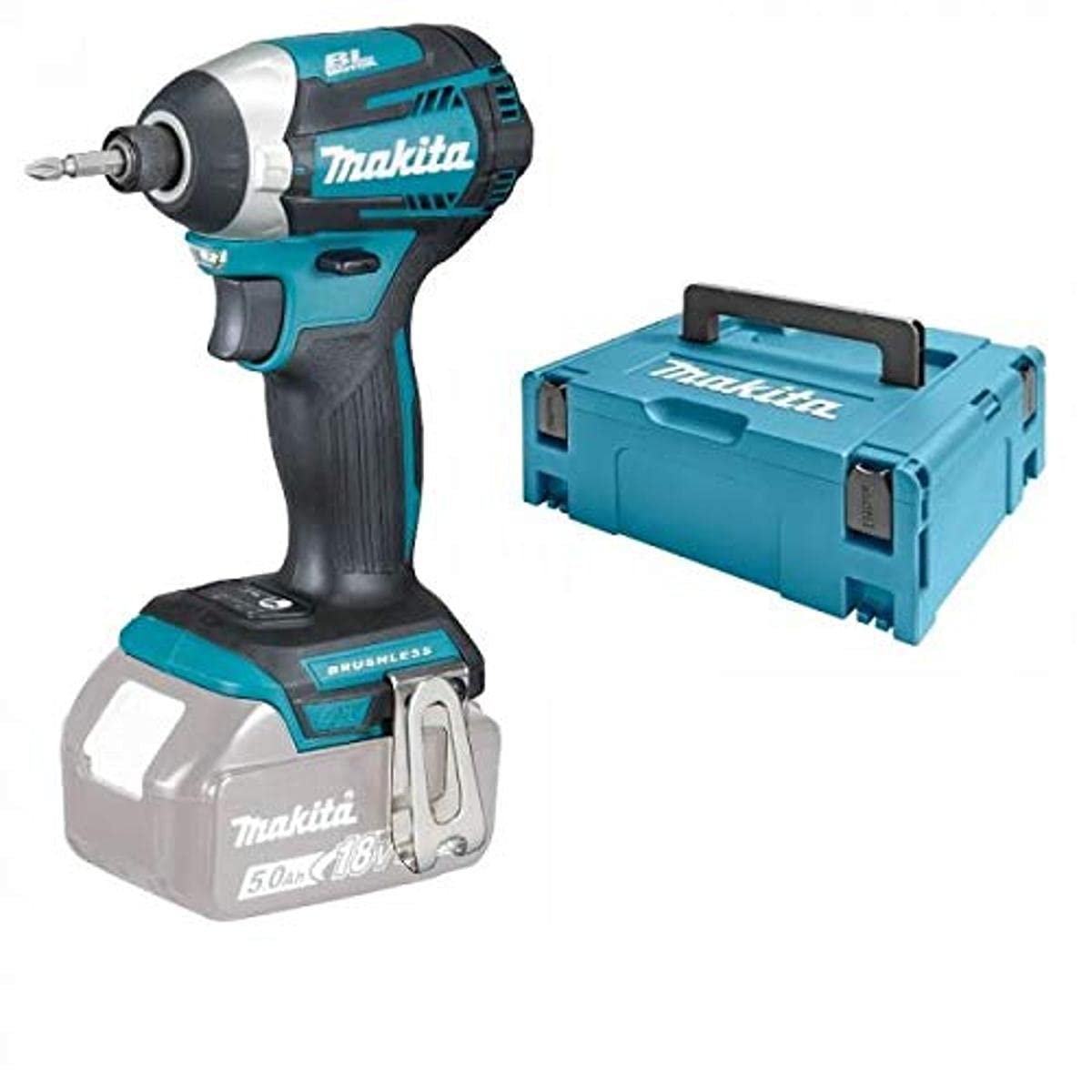 Visseuse à chocs 18 V Li-Ion 175 Nm (Machine seule) + coffret mak pac MAKITA- DTD154ZJ