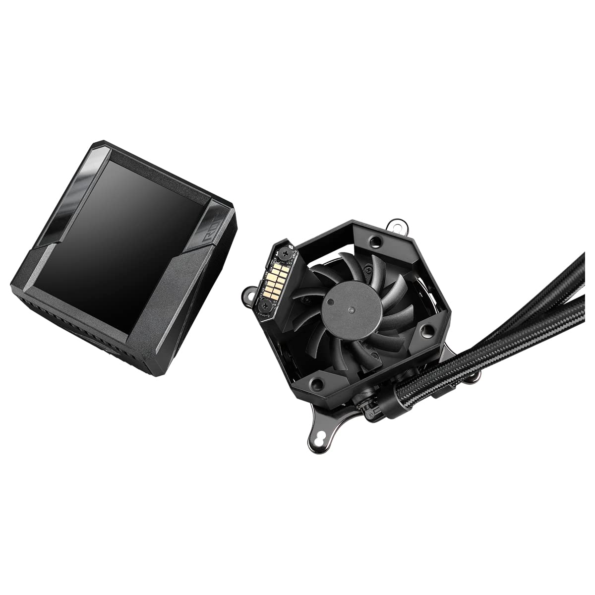 ROG Ryujin II 240 ARGB - Cooler CPU todo en uno con pantalla LCD de 3,5", compatible con Intel LGA 1700/1150/1151/1155/1156/1200/2066 y AMD AM4/TR4 y dos ventiladores Noctua Inustrial PPC