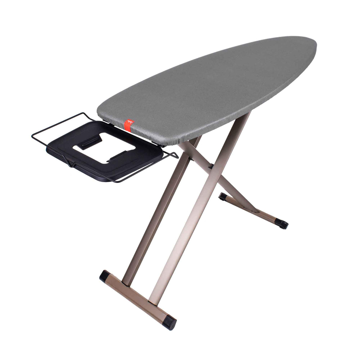 JATA HOGAR HPLA8242 - Tabla de Planchar. Tabla de Planchar Plegable. Altura Regulable. Gran Superficie: 130 x 47 cm. Gran Estabilidad. Funda 100% Algodón. Ligera. para planchas y centros de Planchado