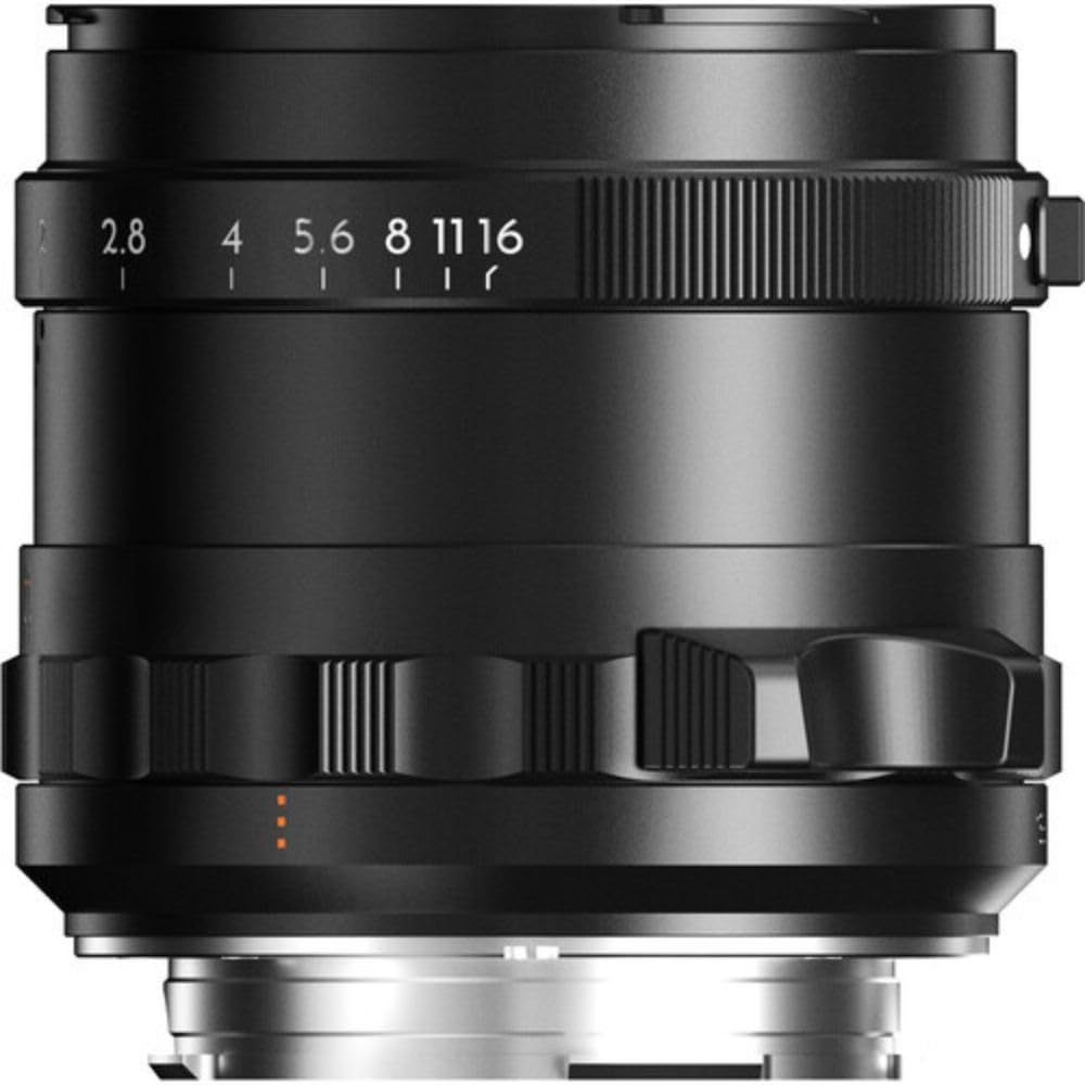 THYPOCH Lente de fotografía de Marco Completo Simera 50 mm f1.4 para Leica M Mount – Negro