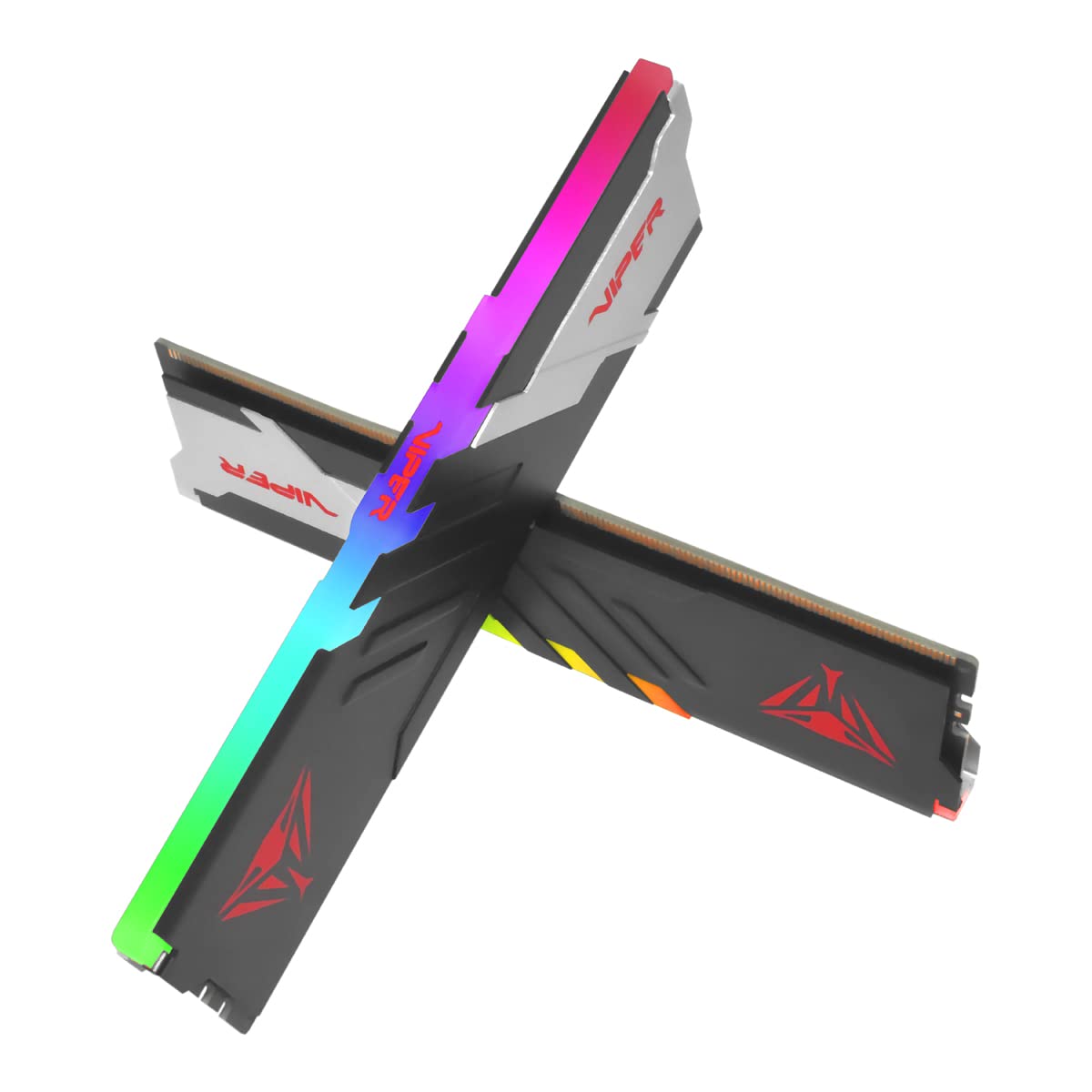 Memoria Patriot Viper Venom RGB DDR5 de 32 GB (2 x 16 GB) a 6400 MHz UDIMM para Juegos de Escritorio - Kit de Memoria PVVR532G640C32K