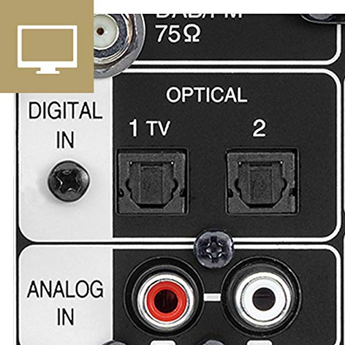 Marantz Professional, Sistema de Audio con Streamer Melody X (M-Cr612), Color Negro