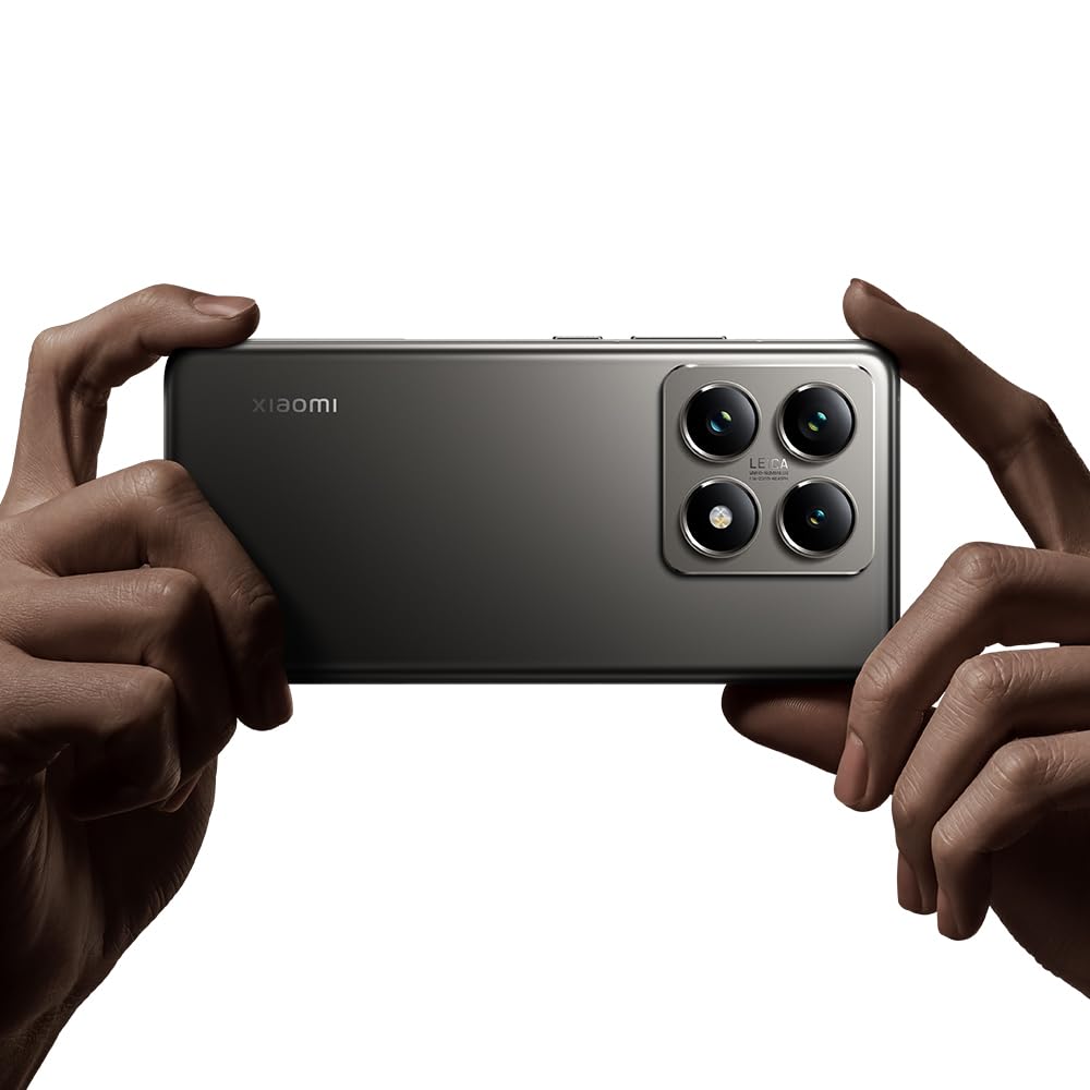 Xiaomi 14T Pro – Smartphone de 12+256GB, Lentes Leica Summilux, MediaTek Dimensity 9300+, Pantalla AMOLED 6,67'' 144Hz, HyperCharge 120W, Negro Titanio (Versión ES)