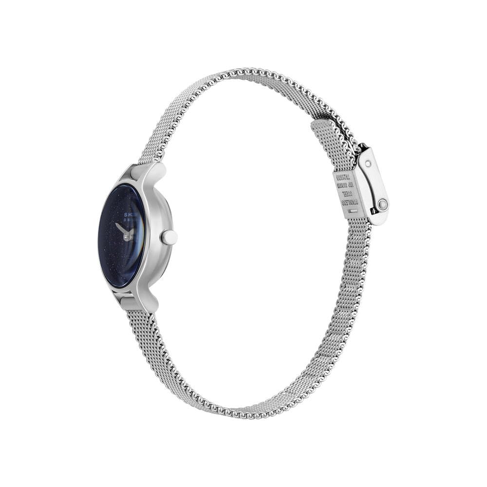Skagen Reloj Analógico para Mujer de Cuarzo con Correa en Acero Inoxidable SKW3172
