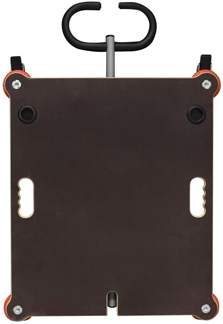 WAGNER Carro de Transporte/apilamiento MM 1377-70 x 60 cm - para apilar sillas, Capacidad de Carga de 200 kg, Ahorro de Espacio, Protege la Pared, Antideslizante, con Barra de tracción - 20137701