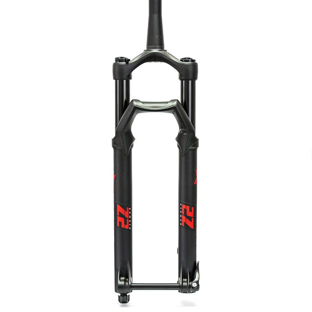 Marzocchi Bomber Z2 29" 140 Rail Sweep-Adj 15qrx110 Boost cónico Deport 44mm Horquillas para Bicicleta, Unisex, Negro/Rojo, 140 mm 15x110