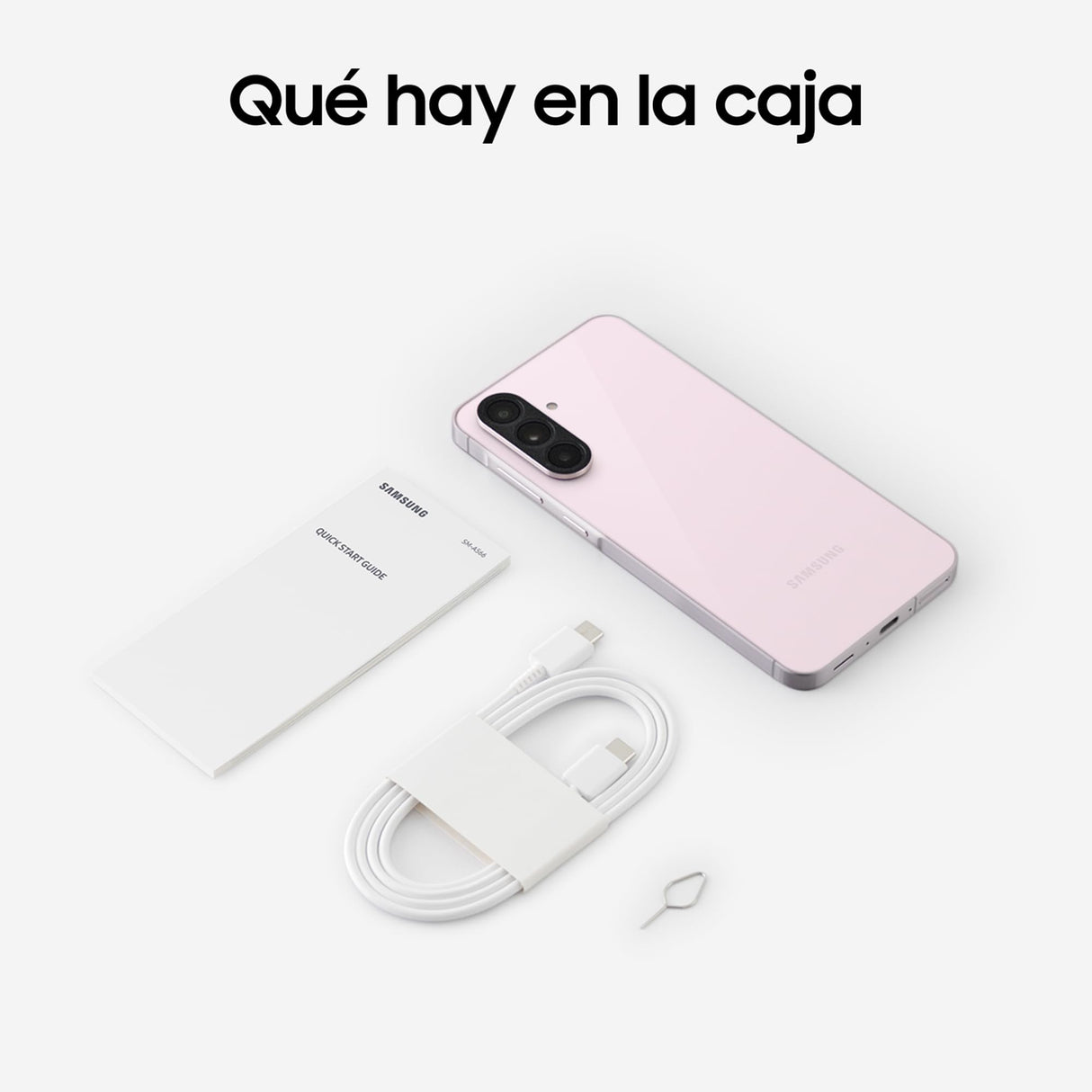 Samsung Galaxy A56 5G 128GB, Teléfono Móvil, 8GB RAM, 50MP Cámara, Rosa, Garantía del Fabricante 3 Años + 1 Año Extra