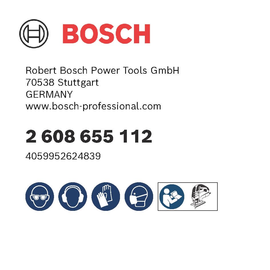 Bosch 100 hojas de sierra de calar Pro Metal thick T121BFC (para chapas de acero, chapa de acero, longitud 92 mm, sierra de calar profesional)