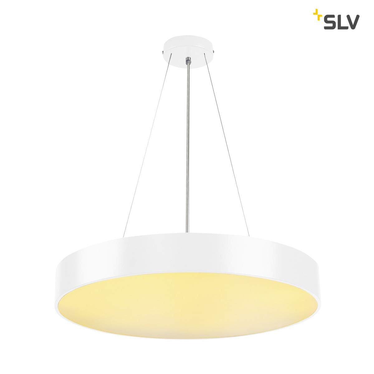 Slv Blanco Superficie MEDO 60 / Foco led, luz de inundación, proyector, luminaria de Techo, iluminación de Interior / 3000 K 38,3 W Regulable 105 Grados, 38.3 W