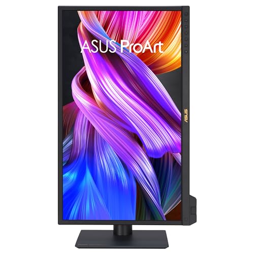 ASUS ProArt Display PA24US - Monitor Profesional de 23,6", IPS, 4K UHD (3840 x 2160), HDR-10, HLG, 99% Adobe RGB, 95% DCI-P3, ΔE < 1, 12G-SDI, USB-C, VESA DisplayHDR 600, Sostenibilidad ecológica
