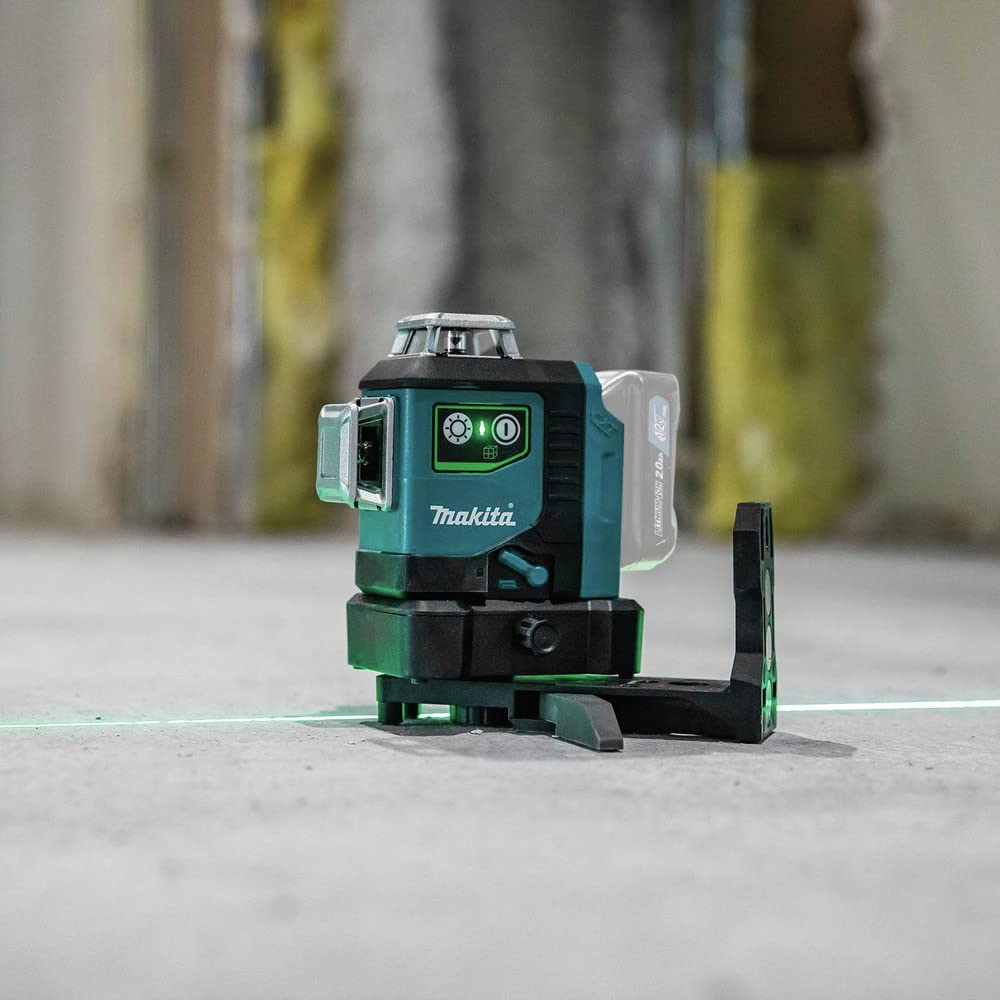 Makita SK700GD Nivel láser de 3 líneas 12V CXT Línea verde (sin batería, sin cargador)
