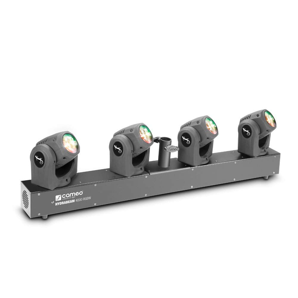 Cameo Sistema de iluminación 4000 RGBW con 4 luces ultrarrápidas 32 W RGBW Quad LED Moving Heads
