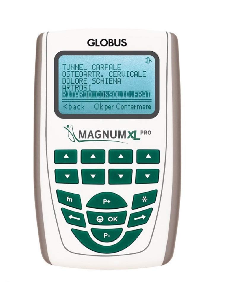 Globus (Sol. RIGIDI Magnum XL Pro Magnetoterapia con solenoides rígidos, Adultos Unisex, Plateado, Talla Única
