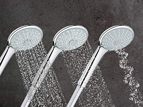 Grohe 27964000 Euphoria 210 - Sistema de ducha con termostato, cabezal de ducha redondo 210mm