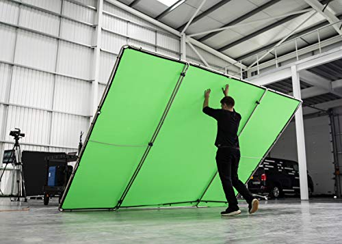 Manfrotto MLBG4301KG Chroma Key FX - Kit de Fondo (4 x 2,9 m), Color Verde