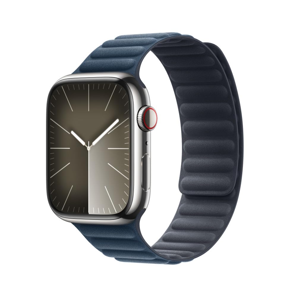 Apple Watch Band - Magnetic Link - 45 mm - Azul pacífico - Talla S/M