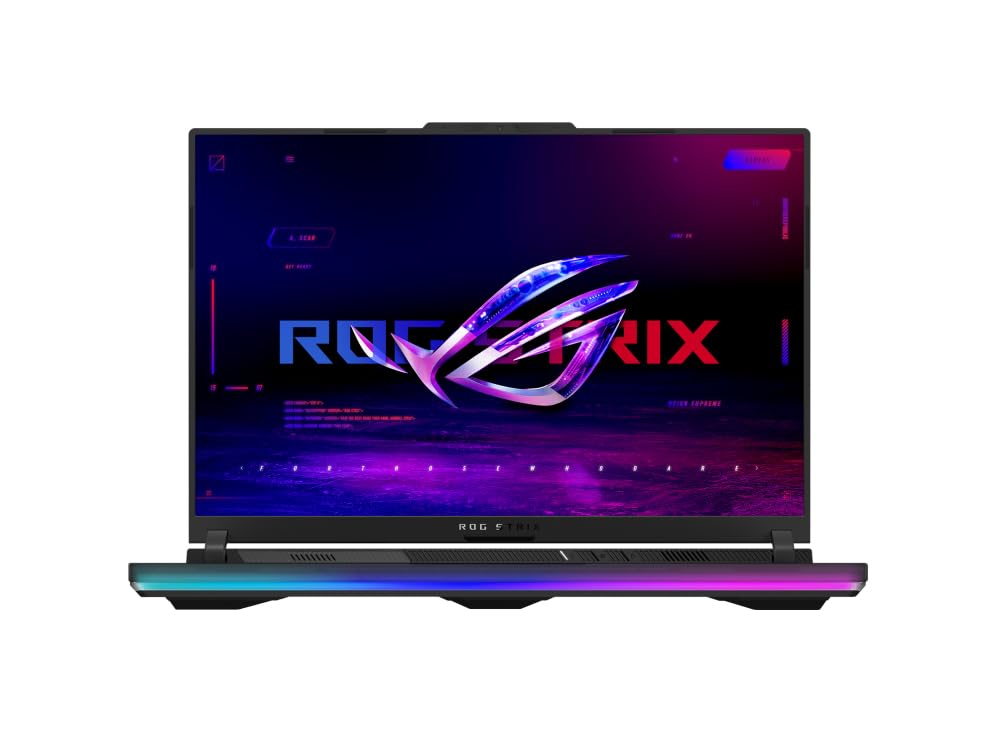 ASUS ROG Strix Scar 16 G634JZ-NM010W - Ordenador Portátil 16" WQXGA 240Hz (Intel Core i9-13980HX, 32GB RAM, 2TB SSD, NVIDIA RTX 4080 12GB, Windows 11 Home) Negro - Teclado QWERTY español