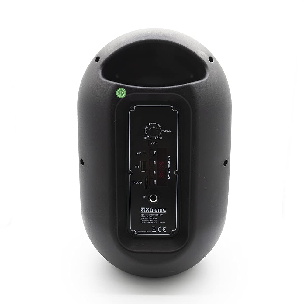 Xtreme Videogames Caja Altavoz Inalámbrico BT Oval Portátil 33183