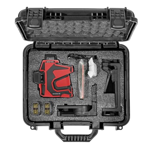 CONDTROL - Láser Línea OMNILINER G3D KIT Verde + Soporte de Pared - Alcance de Nivel 40m - 3 Líneas - 2 Modos - Bluetooth - Garantía 2+1 Años - Se entrega con Accesorios