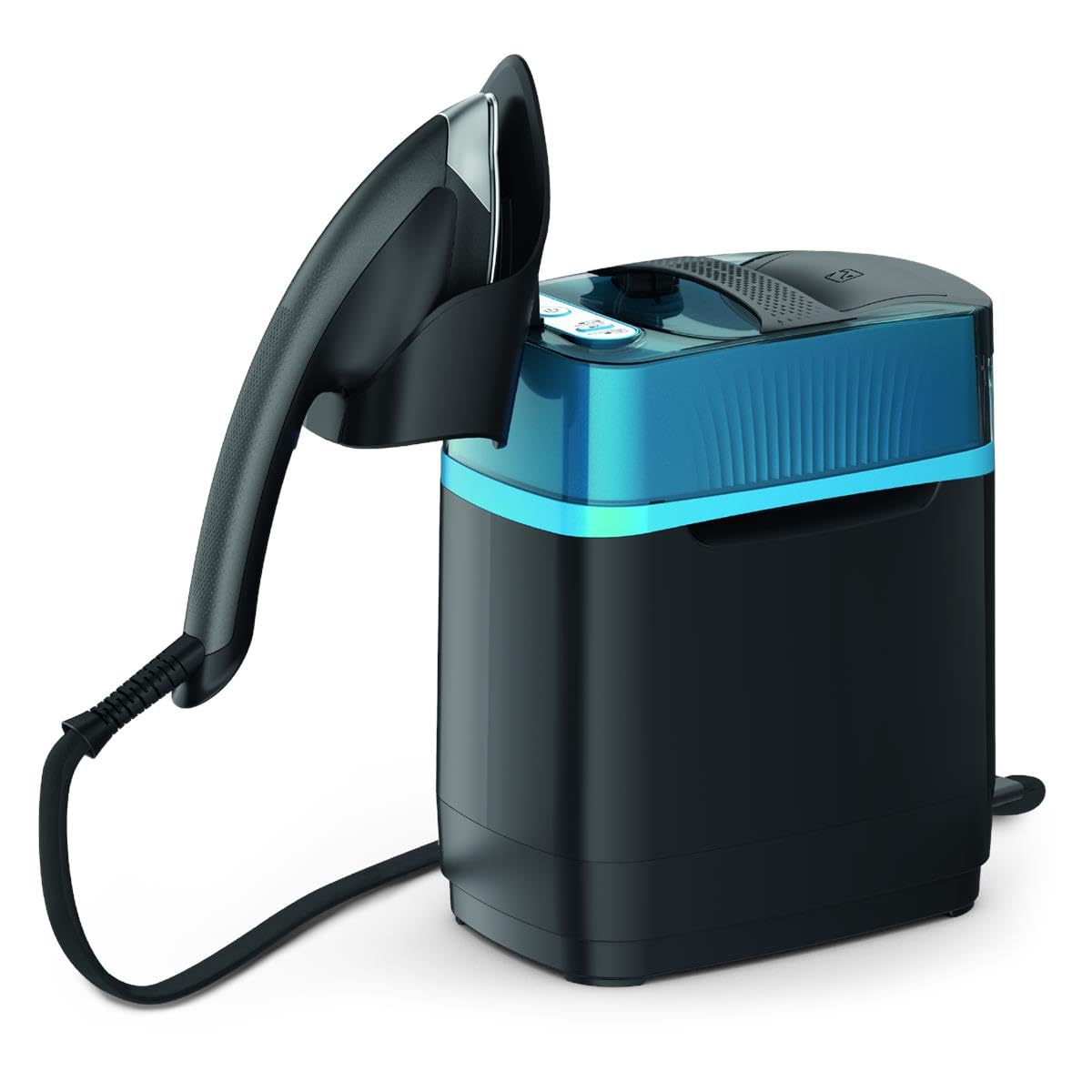 Tefal Plancha de vapor higiénica UT2020 CUBE | Desinfectar | Pureza higiénica | Limpieza a vapor vertical | Planchado | Móvil | Volumen de vapor de hasta 90 g/min | Golpe de vapor 200 g/min