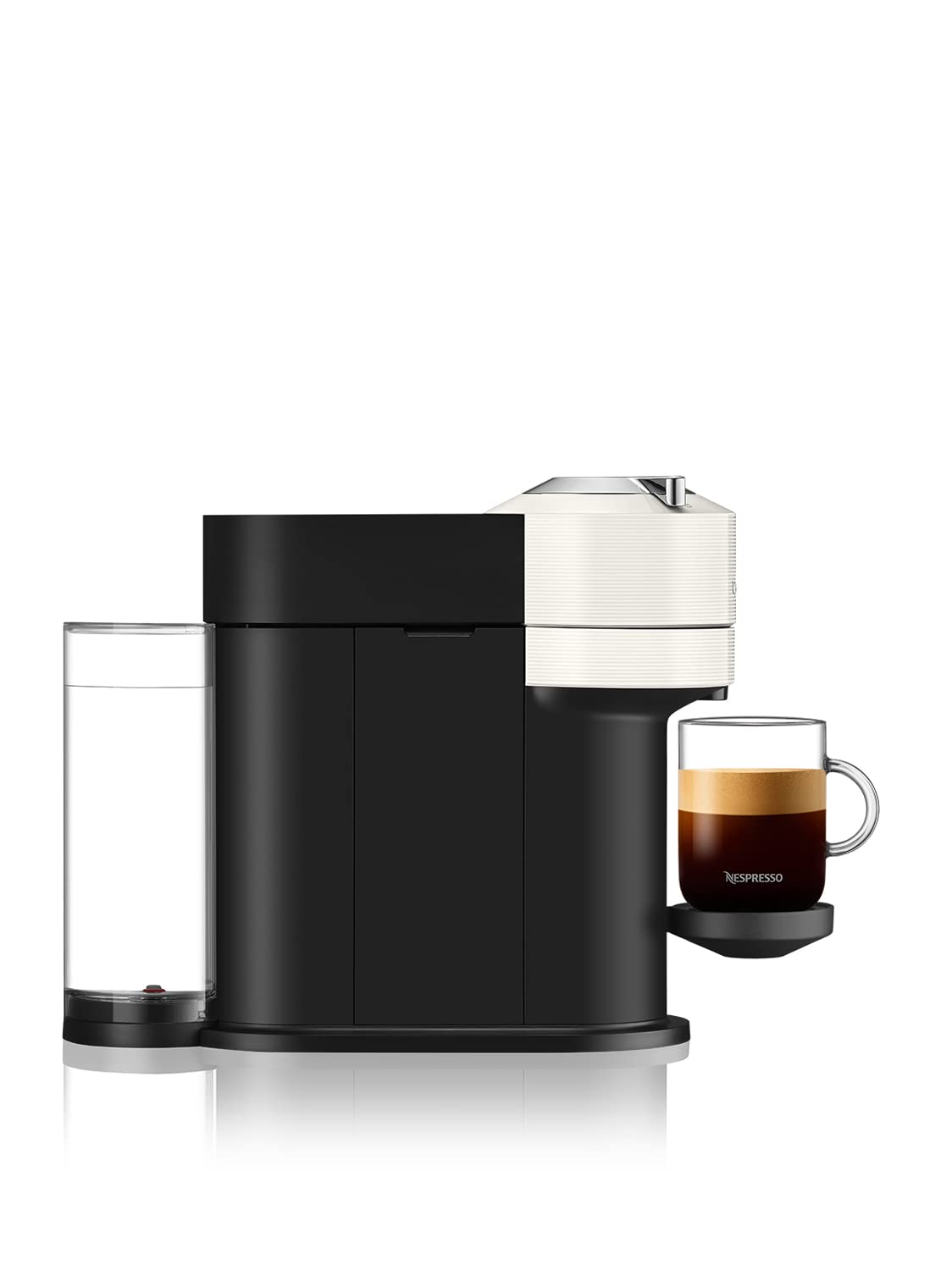 De'Longhi Cafetera Nespresso Vertuo Next, Cafetera Express de Cápsulas de Café Superautomática, Máquina de Café con Wifi y Bluetooth, ENV120.W, Blanco