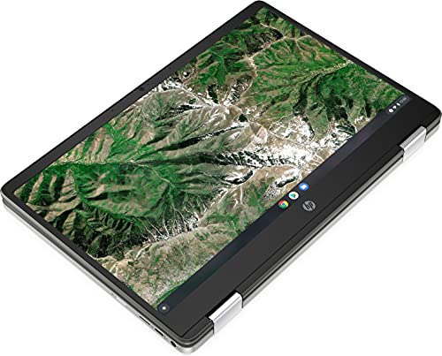 HP Chromebook x360, Touch/14 Pulgadas Full HD Antideslumbrante Inteligente IPS, Intel PENTIUM N5030 (Gemini Lake R), 4GB RAM, 64 GB eMMC, Chrome OS, 14a-ca0260nd, Plata