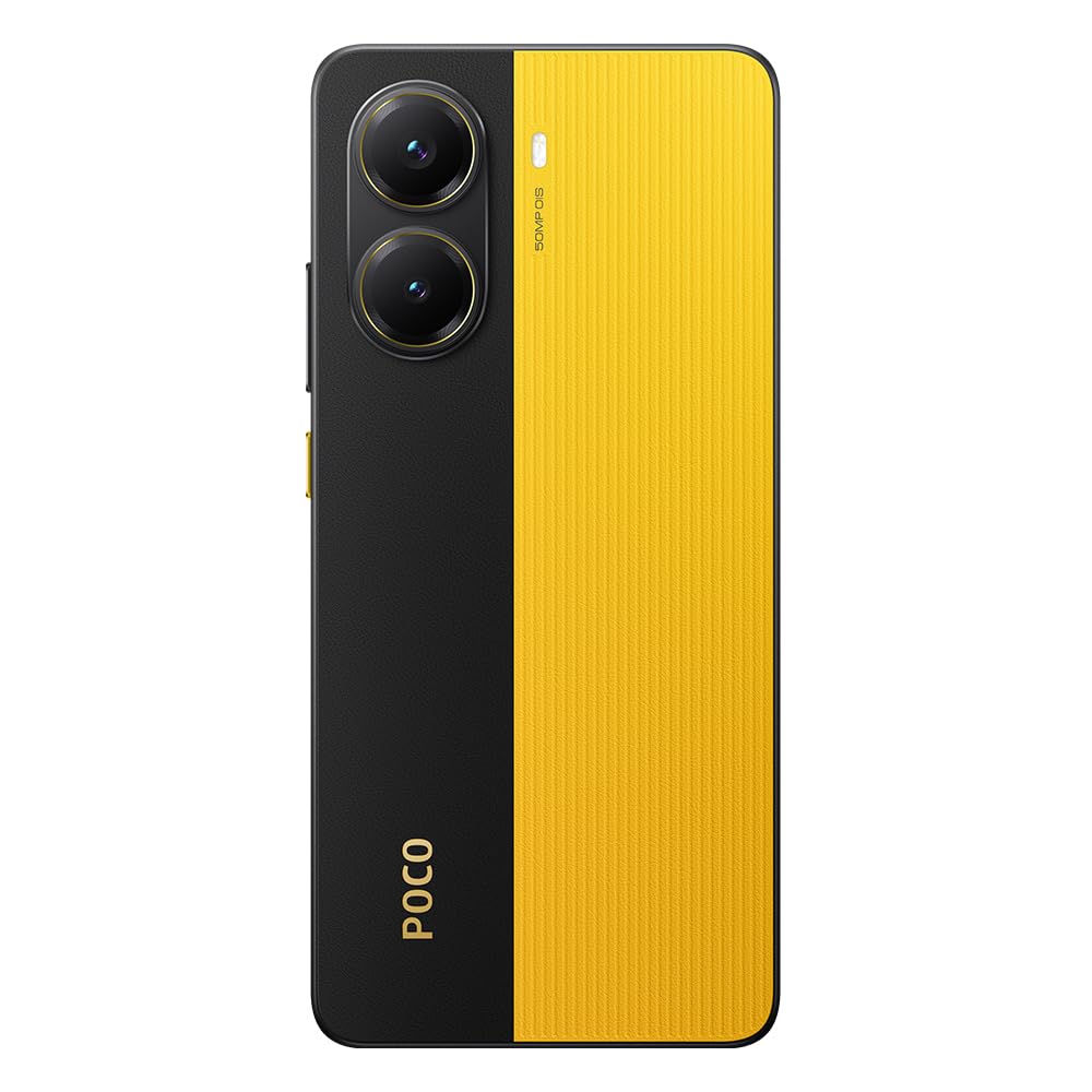XIAOMI POCO X7 Pro - Smartphone de 12+512GB, Pantalla CrystalRes 1.5K 120Hz AMOLED, MediaTek Dimensity 8400-Ultra, Cámara de 50 MP, 90W HyperCharge, Cargador no Incluido, Amarillo (Versión ES)