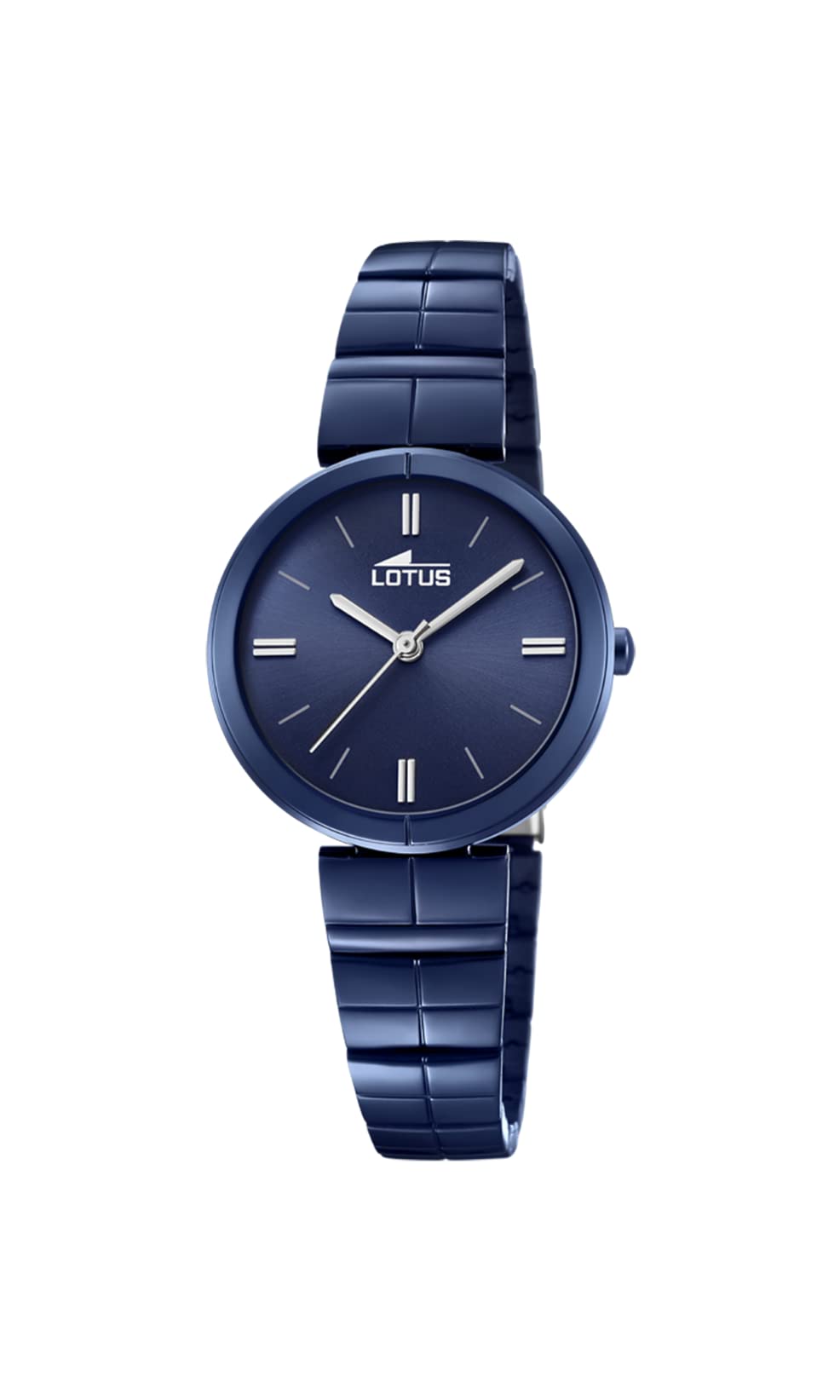 LOTUS Reloj Mujer 18432/1 Special Prices Caja de Acero Inoxidable 316l Azul Correa de Acero Inoxidable 316l Azul
